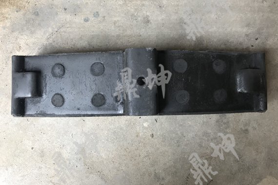 鐵路平板車低摩合成閘瓦